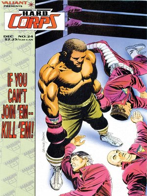 cover image of H.A.R.D. Corps (1992), Issue 24